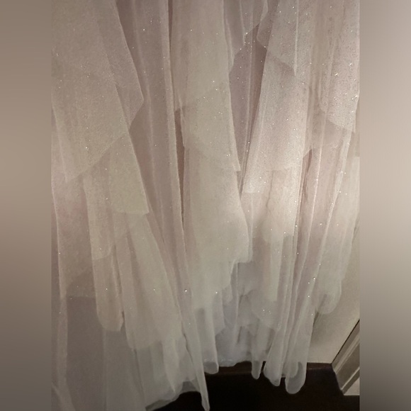 Le Chateau Sparkling Mauve Evening Gown - Picture 7 of 14